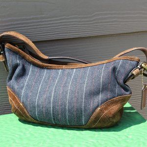 denim Coach purse
